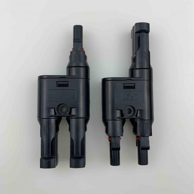PPO T Solar Branch Connector Waterproof IP67 High Temperature Resistance