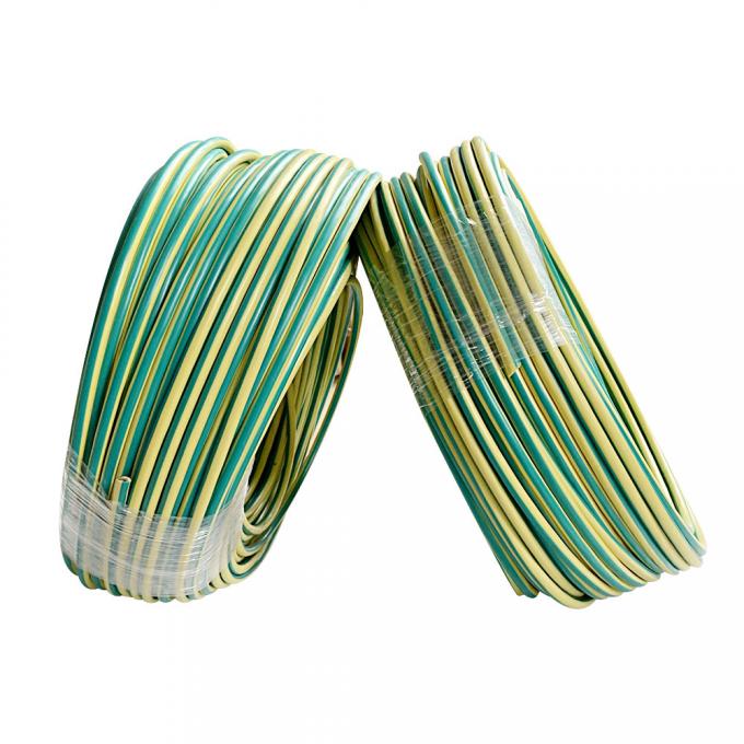 4mm² Green Yellow Copper Grounding Wire for Solar Panels