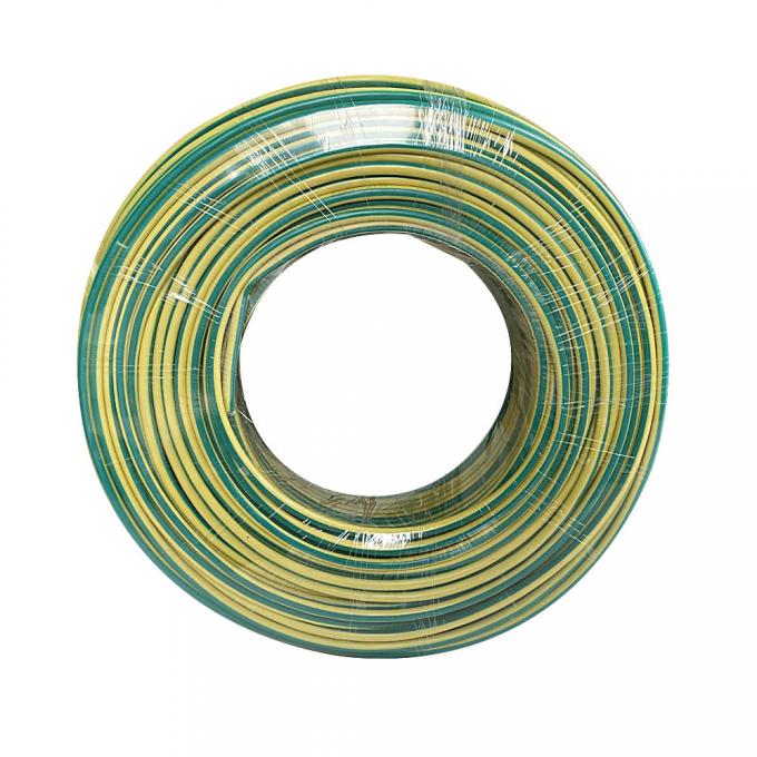 4mm² Green Yellow Pure Copper Battery Inverter Cables