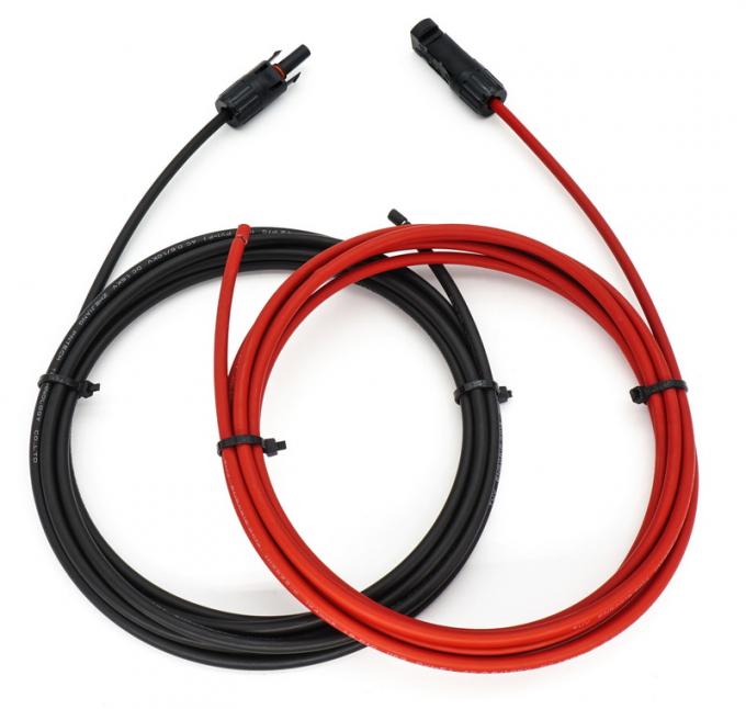 Waterproof 3 Metres / 10 Feet 6mm2 Solar Extension Cables For System